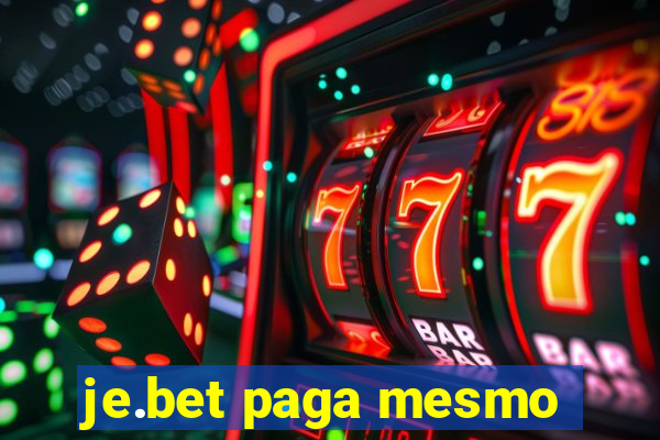 je.bet paga mesmo